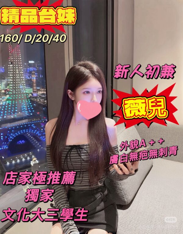 地區:桃園中壢區外約<hr> 妹名:薇兒<hr>  <span>上架時間: 2025/05/12<span>