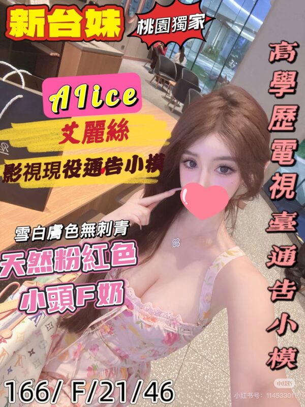 地區:桃園中壢區小模兼職<hr> 妹名:艾麗絲<hr>  <span>上架時間: 2025/06/17<span>