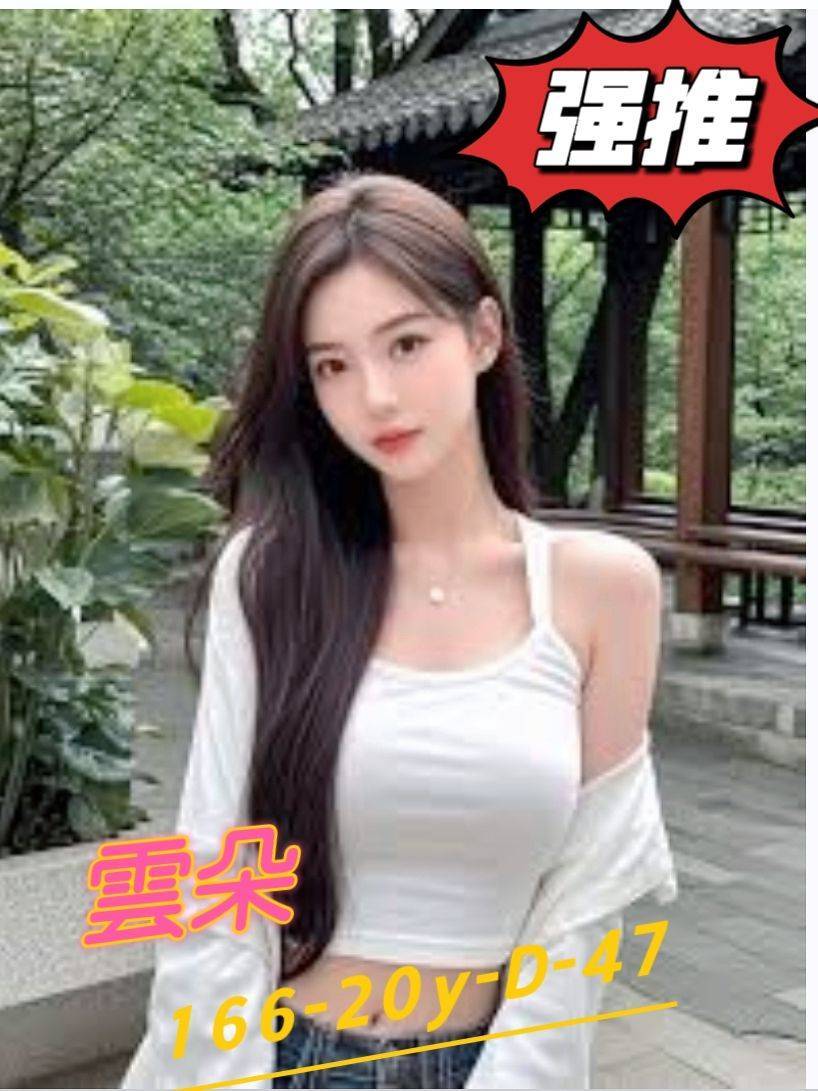 地區:台中大里區學生妹兼職 妹名:雲朵 上架時間: 2026/01/06